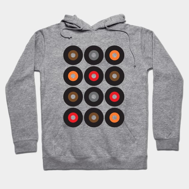 45 Rpm Records Hoodie by analogdreamz